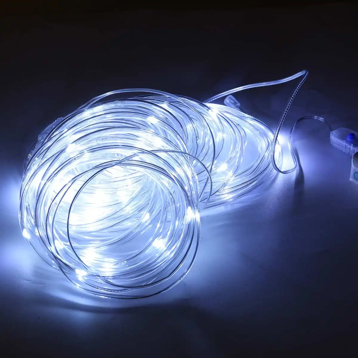 

8 Modes 7/12m USB LED Rope Tube String Lights Fairy Lights Strip Light Waterproof for Outdoor Indoor Wedding Mariage Curtain