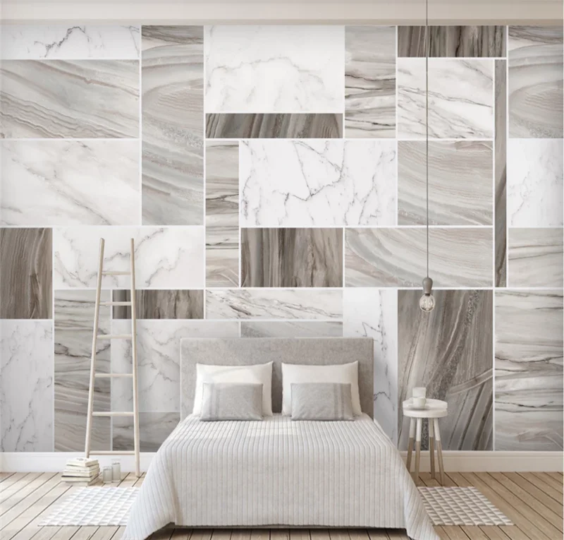 Пользовательские обои росписи 3D фото 8d стерео современный минималистичный