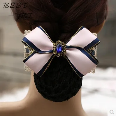 Фирменная лента заколка для волос заколка-Пряжка головной убор Женские