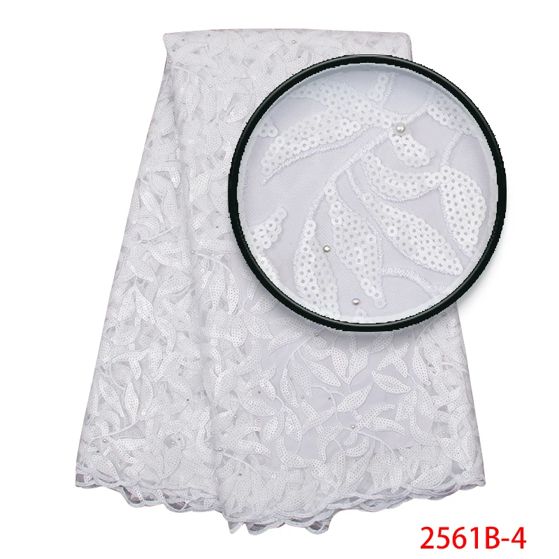 Небесно-голубая кружевная ткань с блестками новое кружево из органзы для Aso Ebi