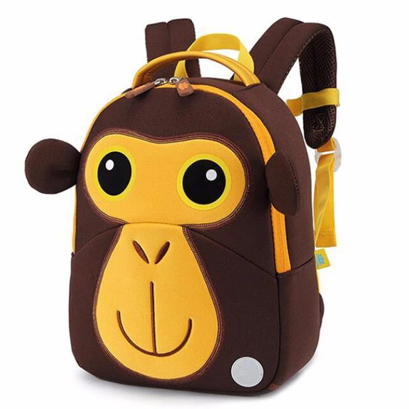 New Fashion Children School Bags for Girls Boy 3D Elephant Design Student School Backpack Kids Bag Tourism Rucksack