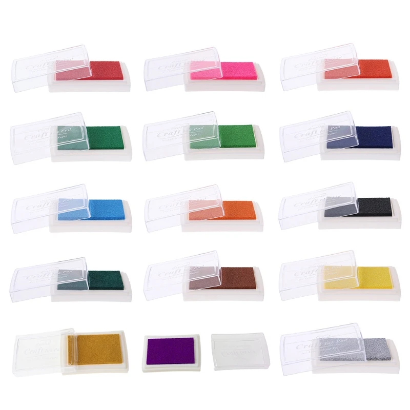 Новые Красочные масляные чернила прорезиненные штампы партнеры ремесло сделай