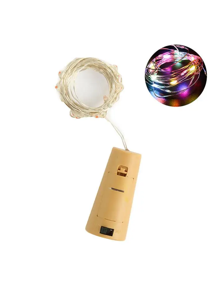 Светодиодная гирлянда 20 светодиодов яркая пробка Рождественская сделай сам для