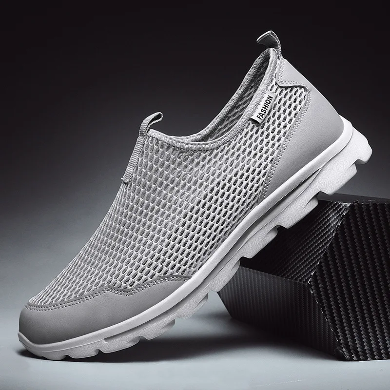 Сандалии GRITION мужские с перфорацией пляжные шлепанцы дышащие без застежки