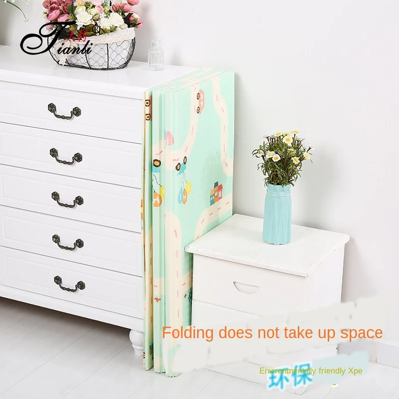 Коврик детский для лазания складной коврик ползания детская салфетка XPe