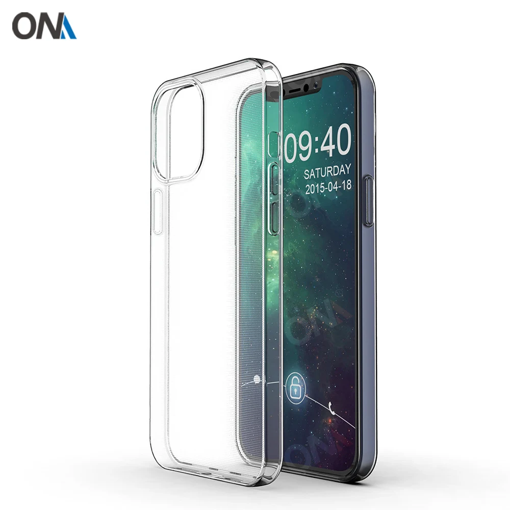 Case For iPhone 12 / Mini / Pro / Pro Max TPU Silicon Clear Fitted Bumper Soft Case for iPhone 12 Pro Max Transparent Back Cover