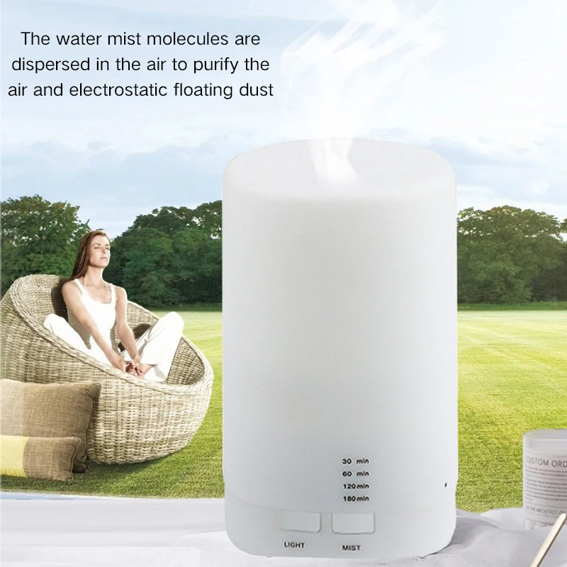 

5Color Mini Air Ultrasonic Humidifier USB Charging Led Night Light Aromatherapy Essential Oil Aroma Diffuser For Home Car Office