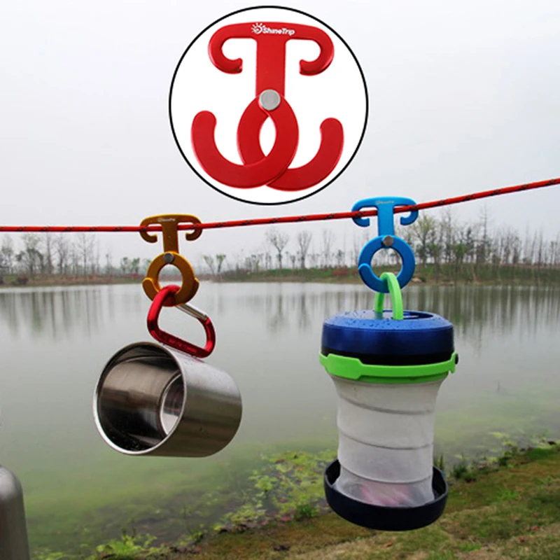 

Многофункциональная Пряжка из алюминиевого сплава для палатки, самоблокирующийся карабин, натяжитель, веревка для палаток, крючок для огра...