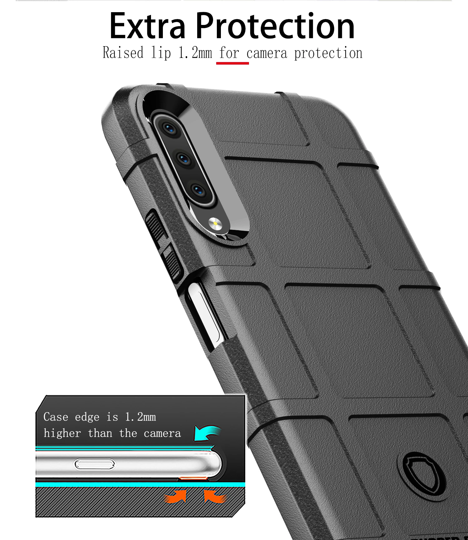 Силиконовый чехол для телефона из углеродного волокна Google Pixel 3 5 дюймов Прочный