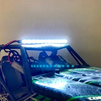 for 110 rc axial wraith 90018 90020 90045 130mm 12led bright metal light bar lamp bar with switch