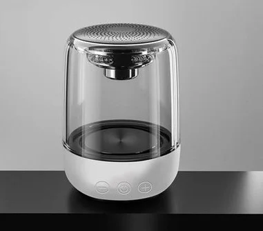 C7 портативный Bluetooth 5,0 динамик прозрачный светодиодный светящийся сабвуфер TWS 6D объемный HIFI стерео крутой аудио для мобильного телефона - Цвет: Standard Version