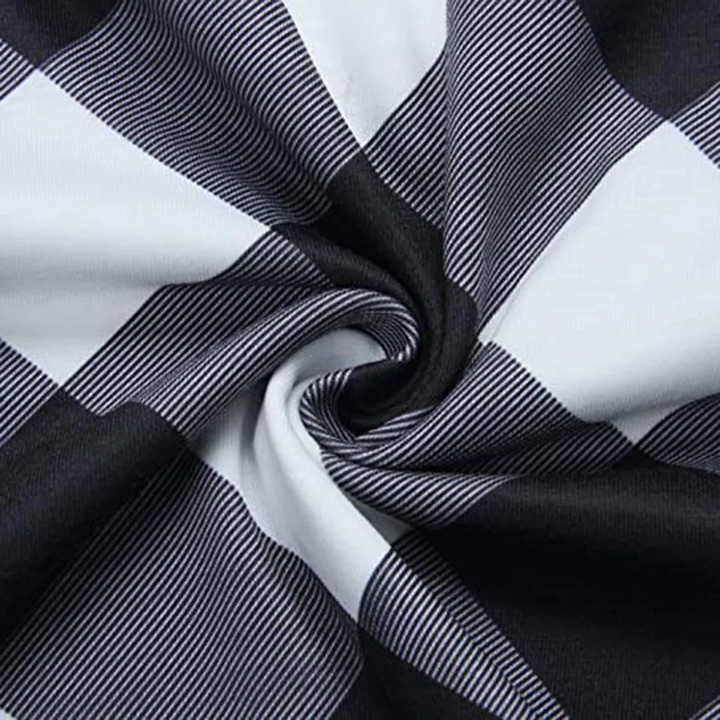 Женское платье клетчатое с длинным рукавом завышенной талией длинное длиной до