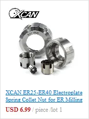 XCAN 10 шт. 3,175 мм хвостовик концевые фрезы CNC режущий Длина 15/17 мм/20 мм/22 мм Один Флейта Спираль Фрезы для контурной обработки одиночных каннелюр фреза