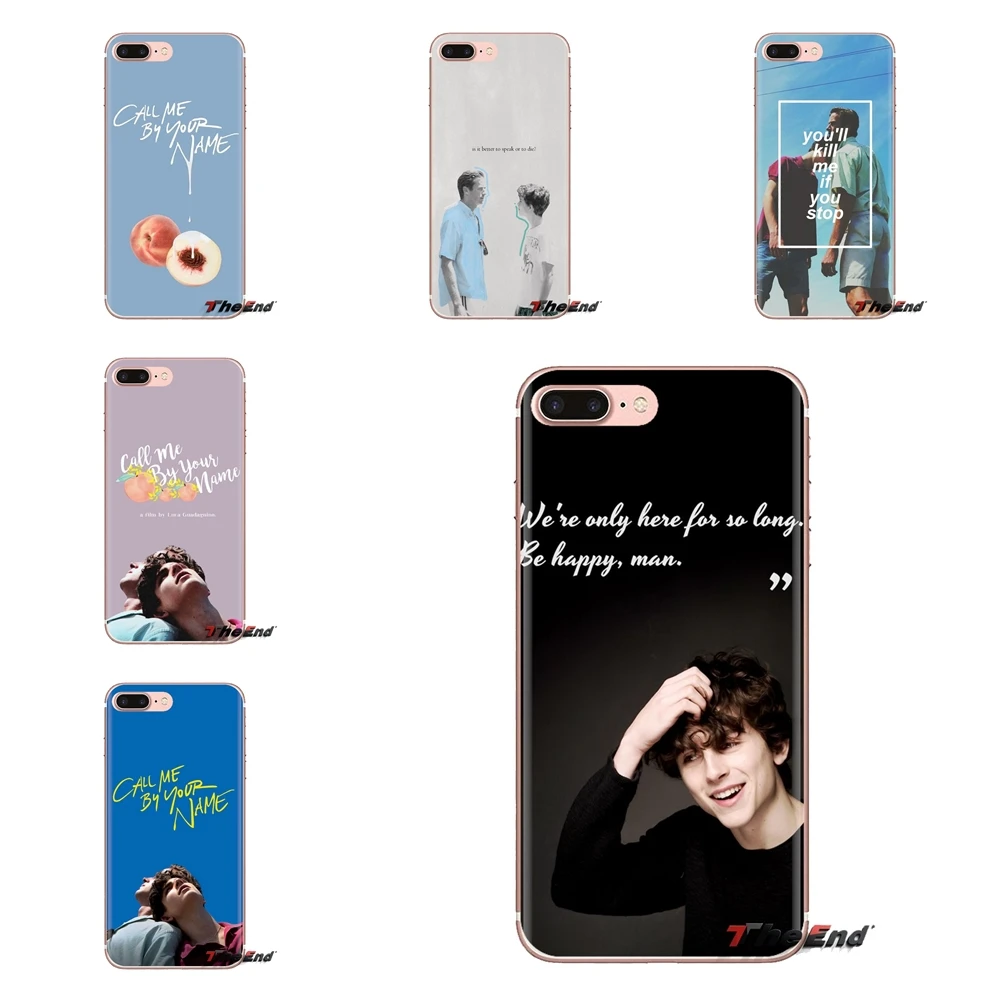 Мягкие прозрачные чехлы Call Me by Your Name для Huawei Mate Honor 4C 5C 5X 6X 7 7A 7C 8 9 10 8C 8X 20 Lite Pro
