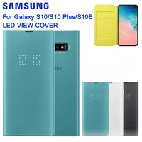 Original Samsung LED View Smart Cover Smart Phone Cover For Samsung Galaxy S10 SM-G9730 S10 SM-G9700 S10 S10E S10Plus G9750