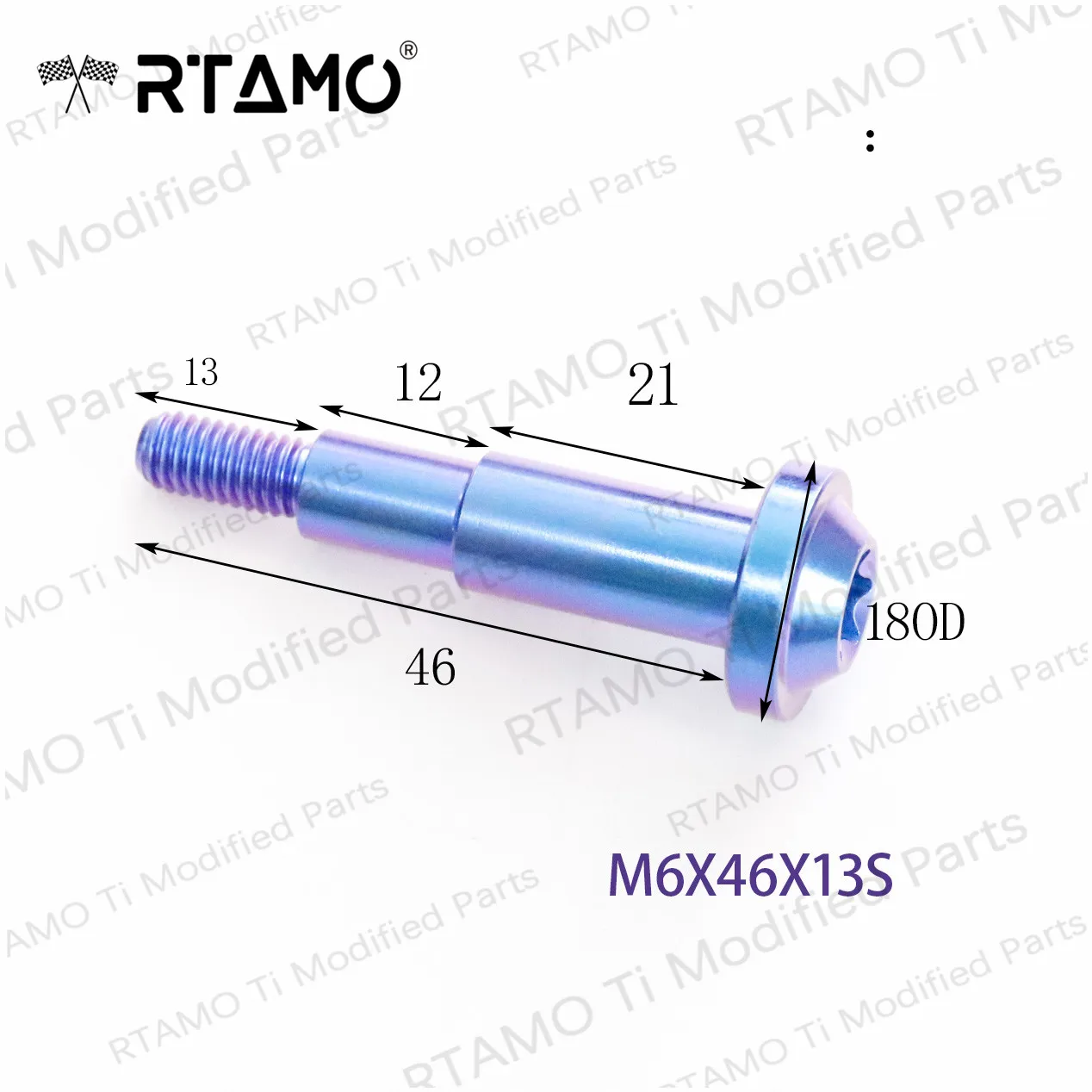 Рычажные болты с ЧПУ RTAMO комплект рычажных тормозных болтов из титанового сплава