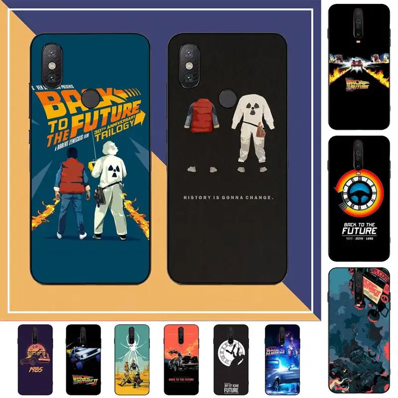 

TOPLBPCS Back To The Future Phone Case for Redmi Note 8 7 9 4 6 pro max T X 5A 3 10 lite pro