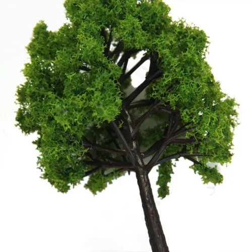 

4 Model Tree Train Railway Garden Park Scenery Layout 1:100-1:150 7cm-10cm