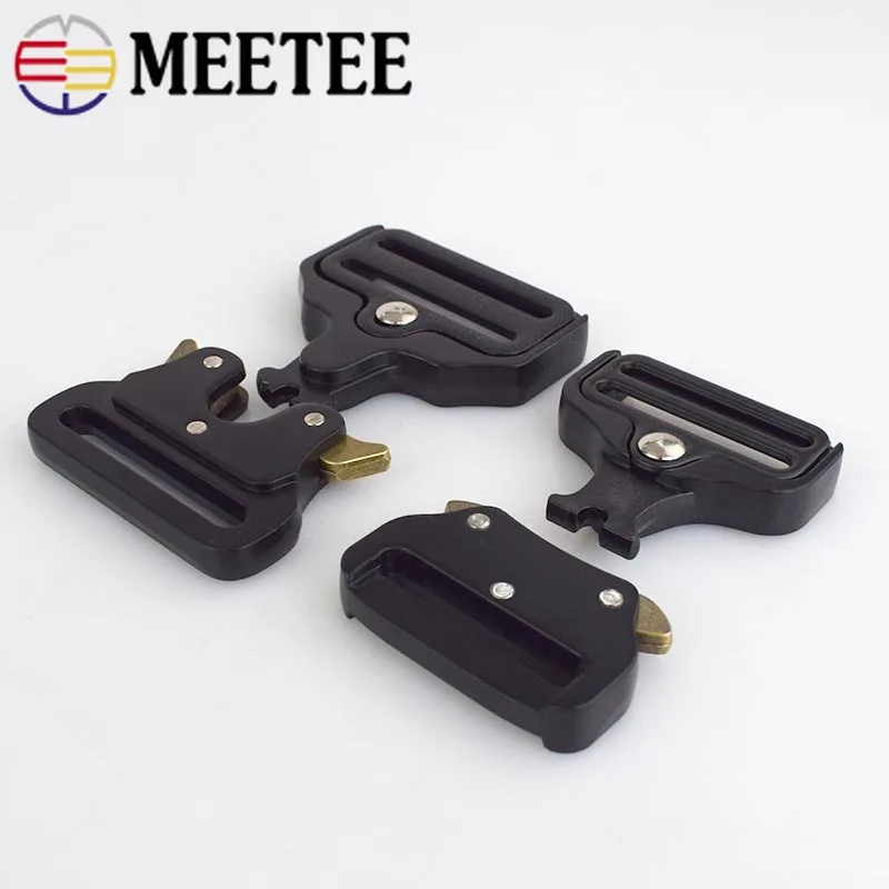 Meetee металлический ремешок для сумок 3 8/4 5 см БЫСТРОРАЗЪЕМНАЯ Пряжка скоба зажим