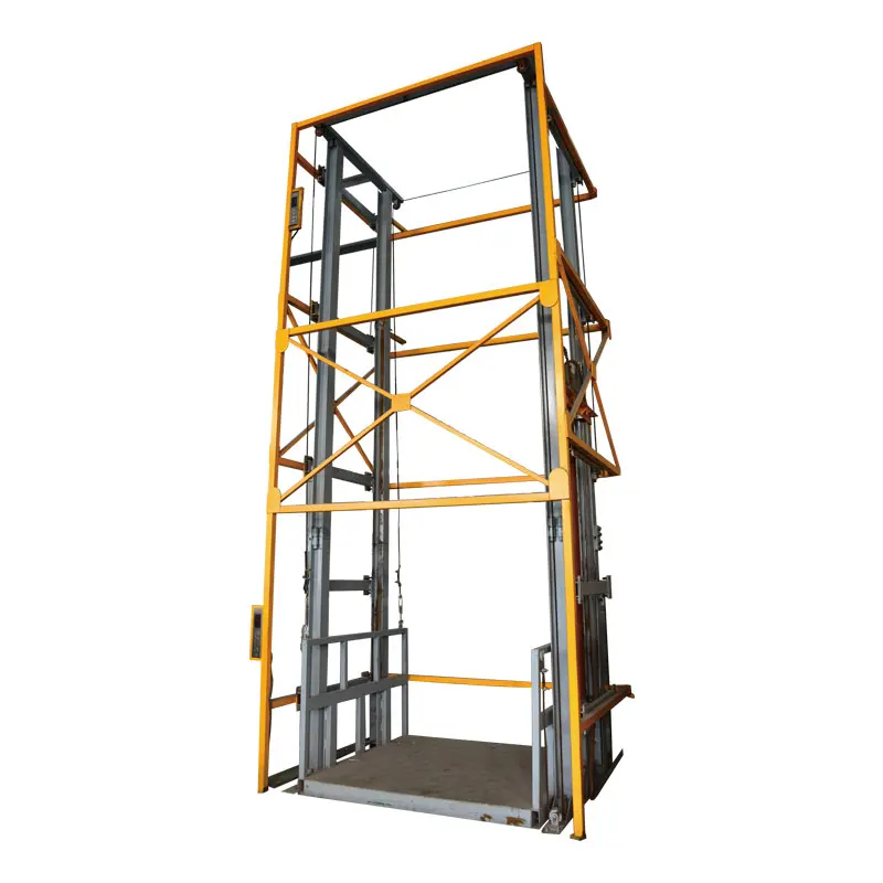 

Qiyun CE ISO 1-20tonChina Wholesale Easy Operation Hydraulic Guide Rail Warehouse Cargo Lift Platform
