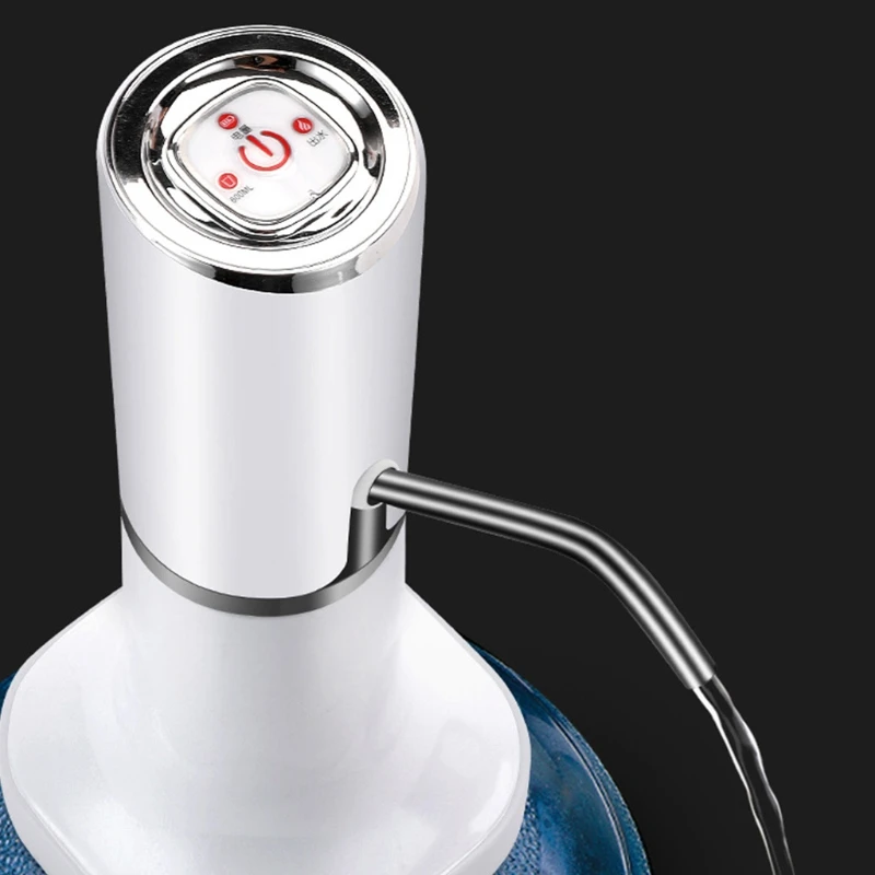 Диспенсер для воды бытовой с USB зарядкой умный электрический насос питьевой в