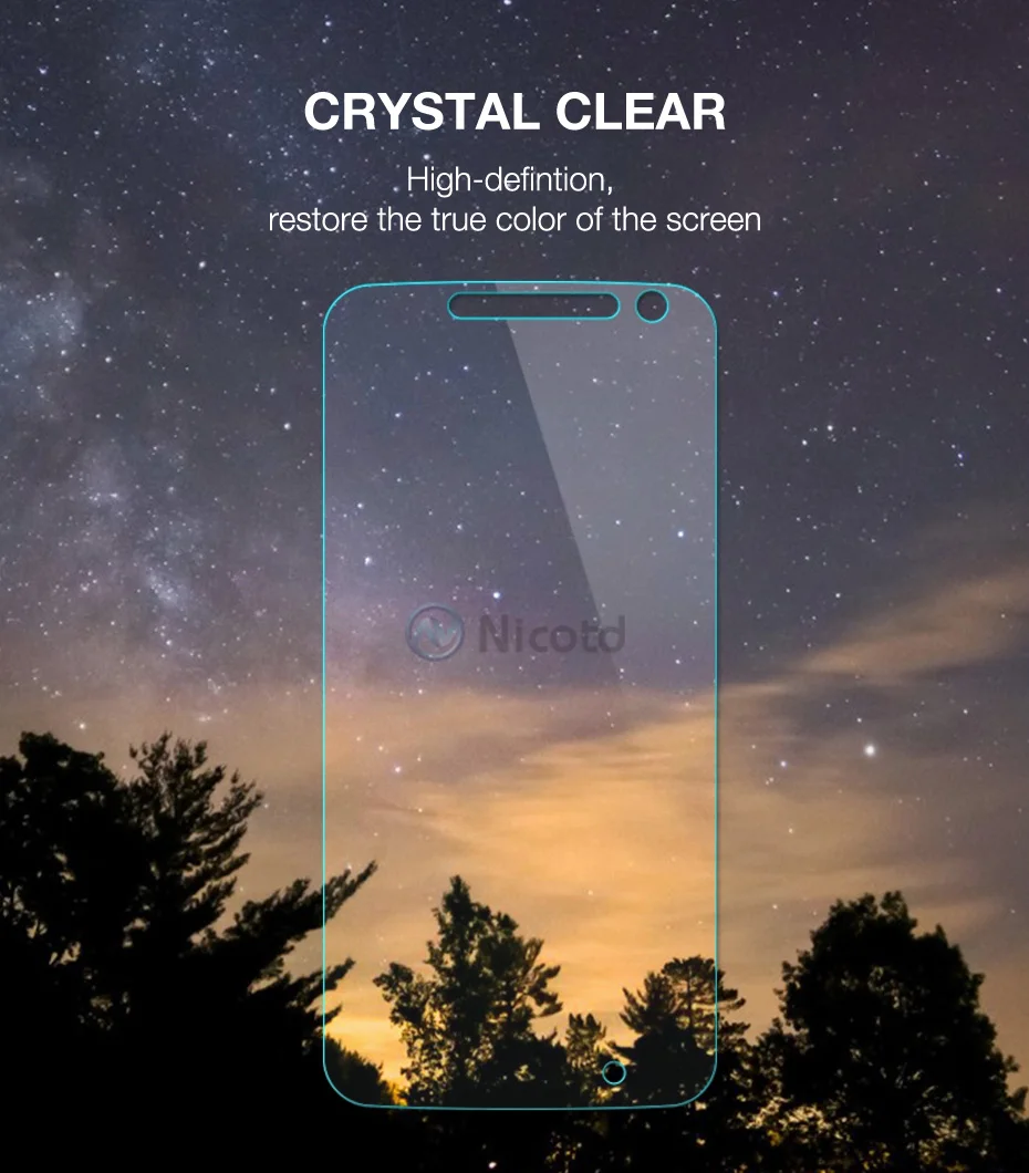 9H Tempered Glass On The For Motorola Moto G4 Play Scratch-Proof Screen Protector Protective Film | Мобильные телефоны и