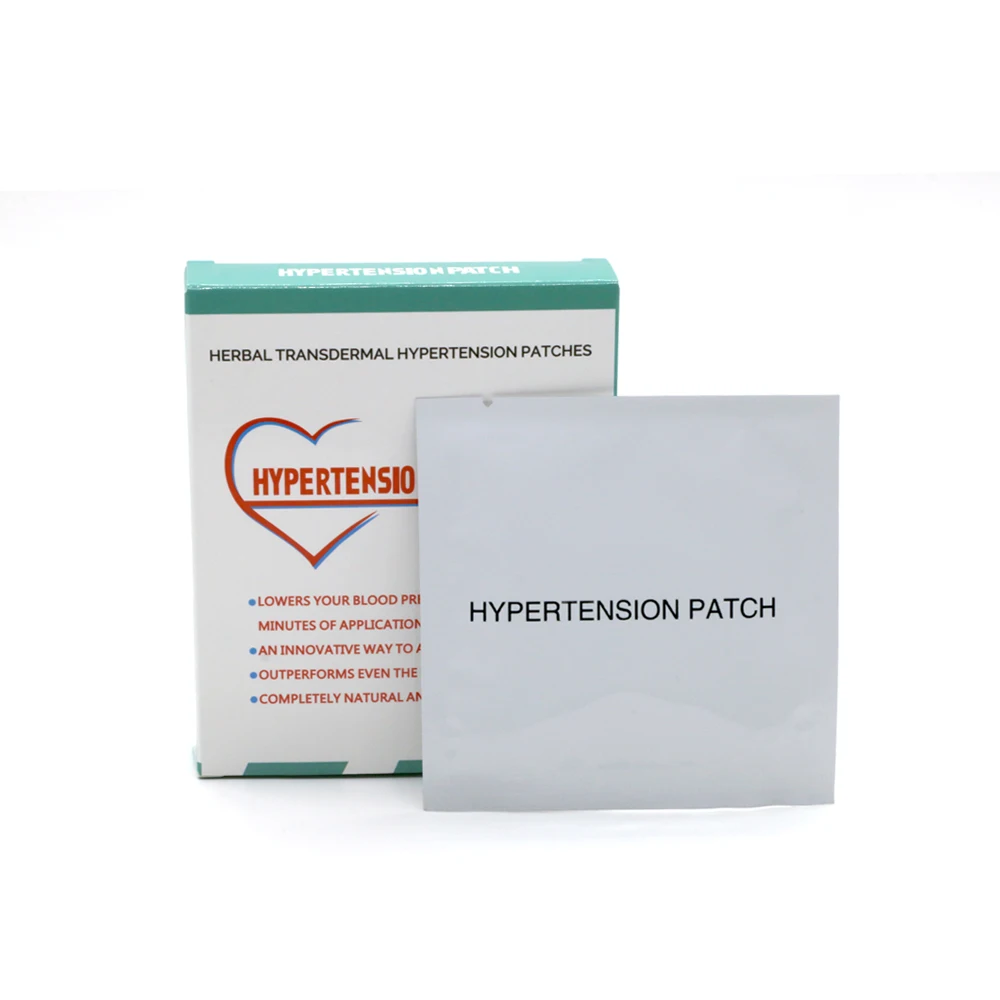 

50box=350bags（700pcs）Hypertension Patch Herbal Medical Plaster Reduce Control High Blood Pressure For Blood Vessel Plaster