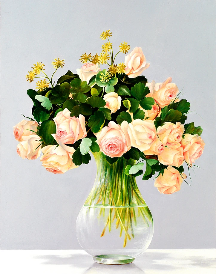 

Oil Painting Flower In Vase Coloring By Numbers Hand Paint Kit Canvas Home Decor Diy Gift Painting By Numbers DIY