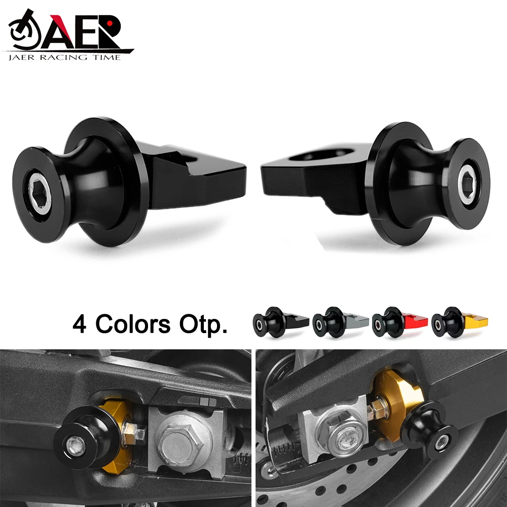 

Chain Adjustment Bracket Block Swingarm Spools Sliders for Honda CB650R CBR650R CB 650R CBR 650 R Wheel Fork Axle Slider