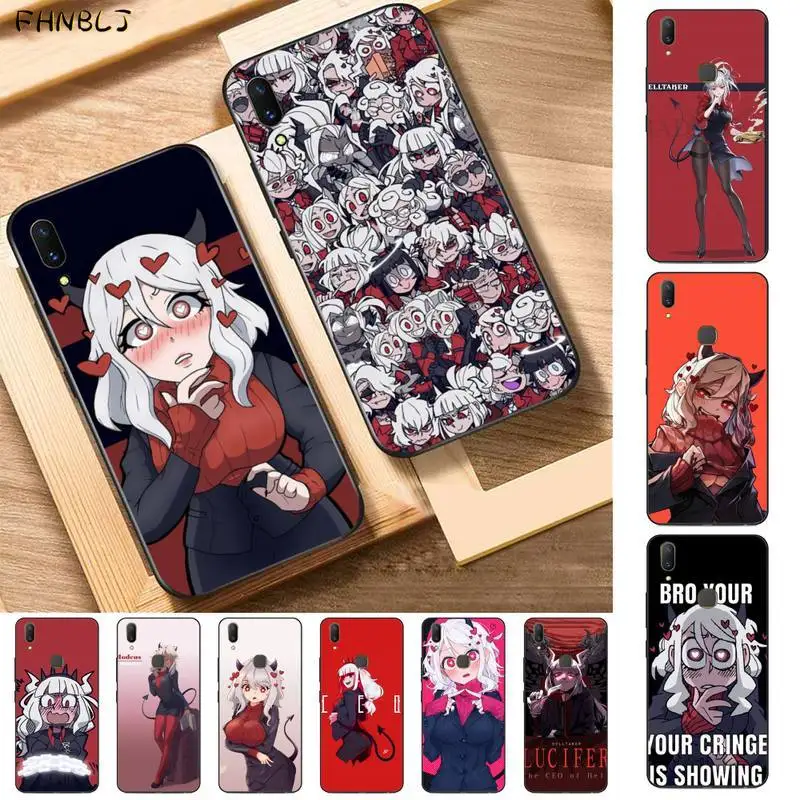 

FHNBLJ Cute cartoon helltaker Phone Case Cover for Vivo Y91C 31 53 19 11 17 81 55 66 69 71 V11 i 9 7 67