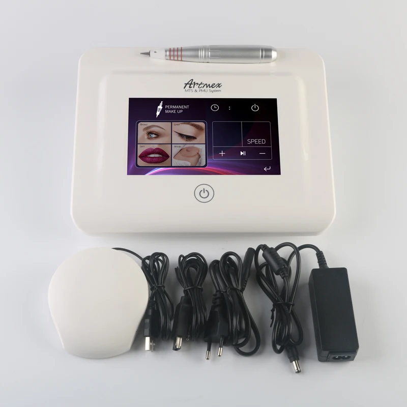 Новый Artmex V11 Pro цифровая татуировка бровей и губ машина постоянный макияж