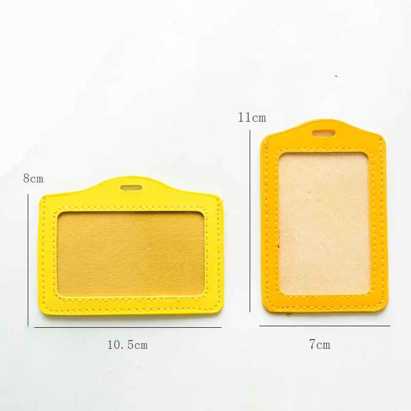 1 шт. держатель для карт из искусственной кожи|Бейджи и аксессуары| |