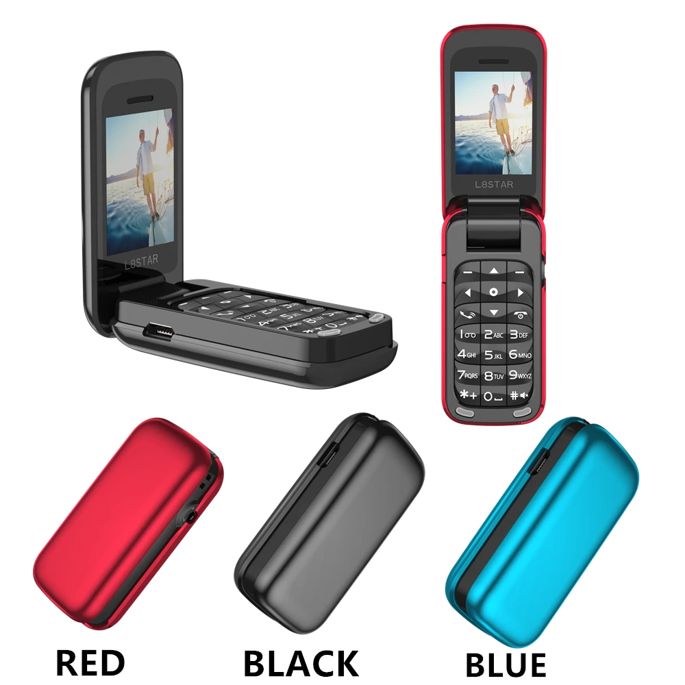 L8star BM60 мини флип музыкальный телефон Bluetooth циферблат мобильный FM радио волшебный