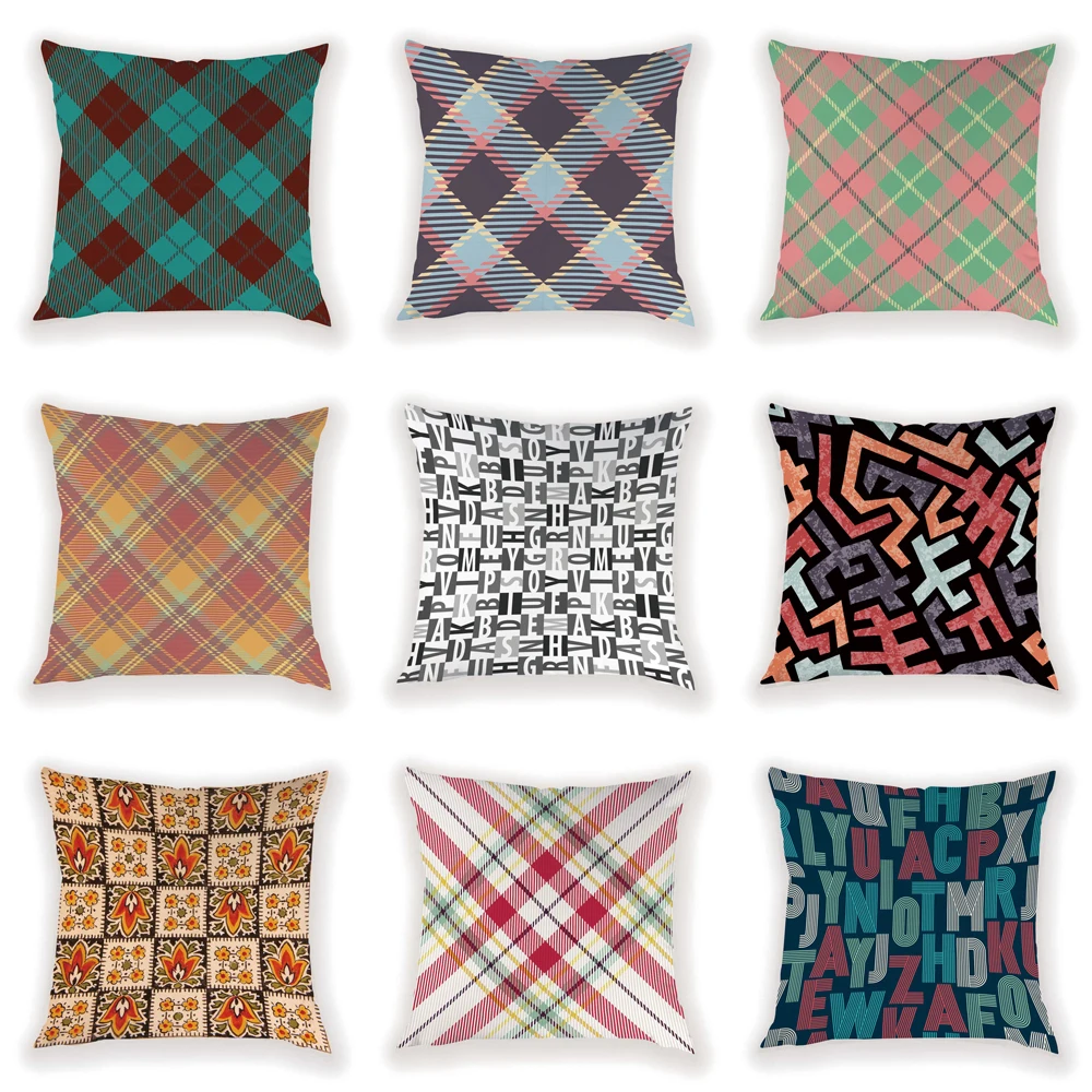 

Геометрический чехол для подушки, Декор для дома, наволочки для подушки, милые подушки для кресла, Декор для дома, роскошные 45X45