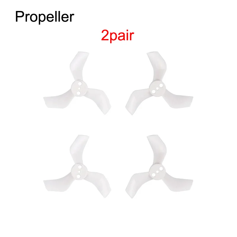 

2Pair CW CCW 40mm 3-Bladed 1.5mm Propeller Blades Propellers Paddle Props PC for Beta75X/85X FPV Racing RC Drone Quadcopter Toys