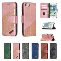 magnetic crocodile wallet card slots leather case for iphone 12 11 pro max 12 mini x xs max 8 7 6 plus flip business phone cases