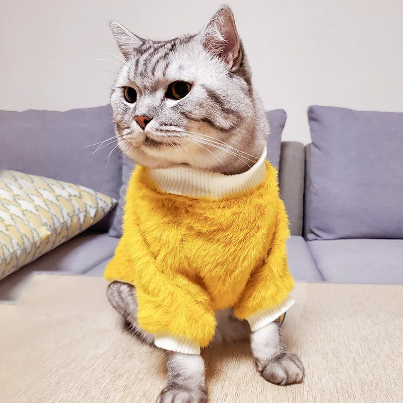 Толстовка для маленьких собак милая теплая одежда с принтом маргариток мягкая