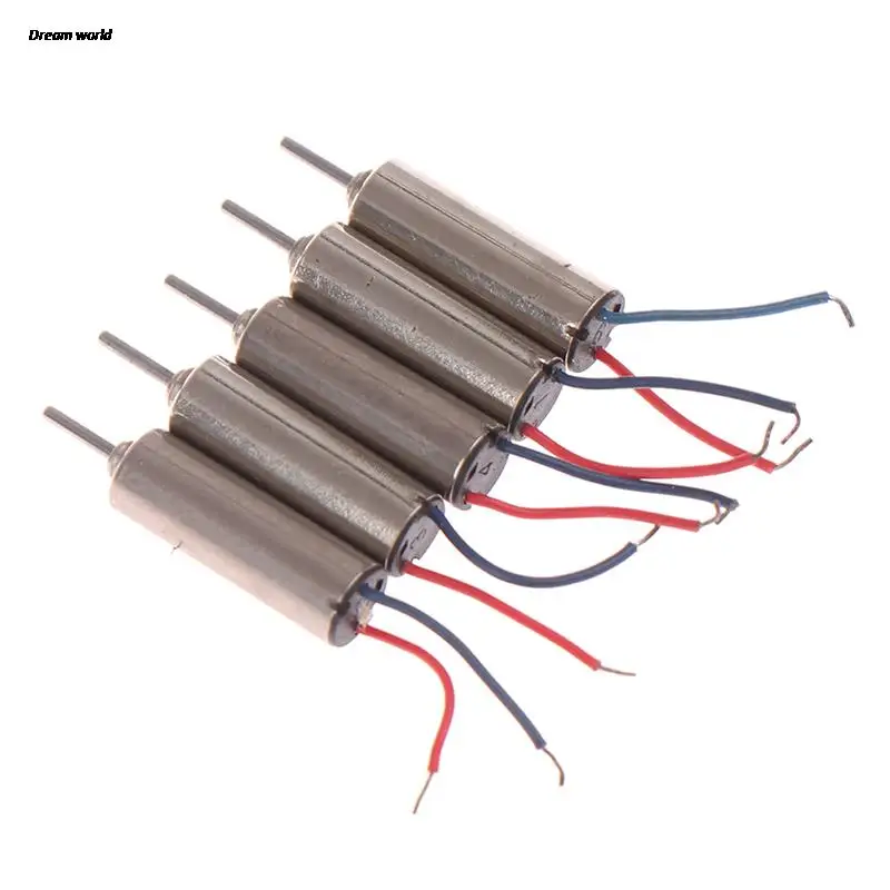 5Pcs DC 3.7V 72000 Rpm 412 Model Airplane Coreless Strong Magnetic Small Motor engine | Обустройство дома