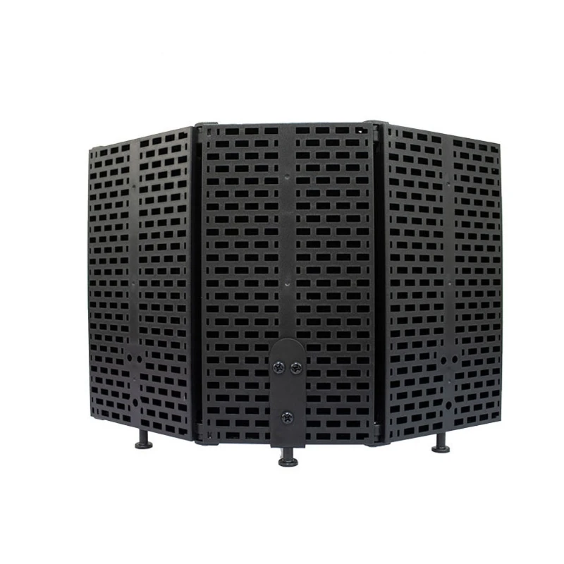 

Microphone Isolation Shield Mic Sound Absorbing Foam Reflector for Sound Recording Podcasts Vocals Singing and Broadcast