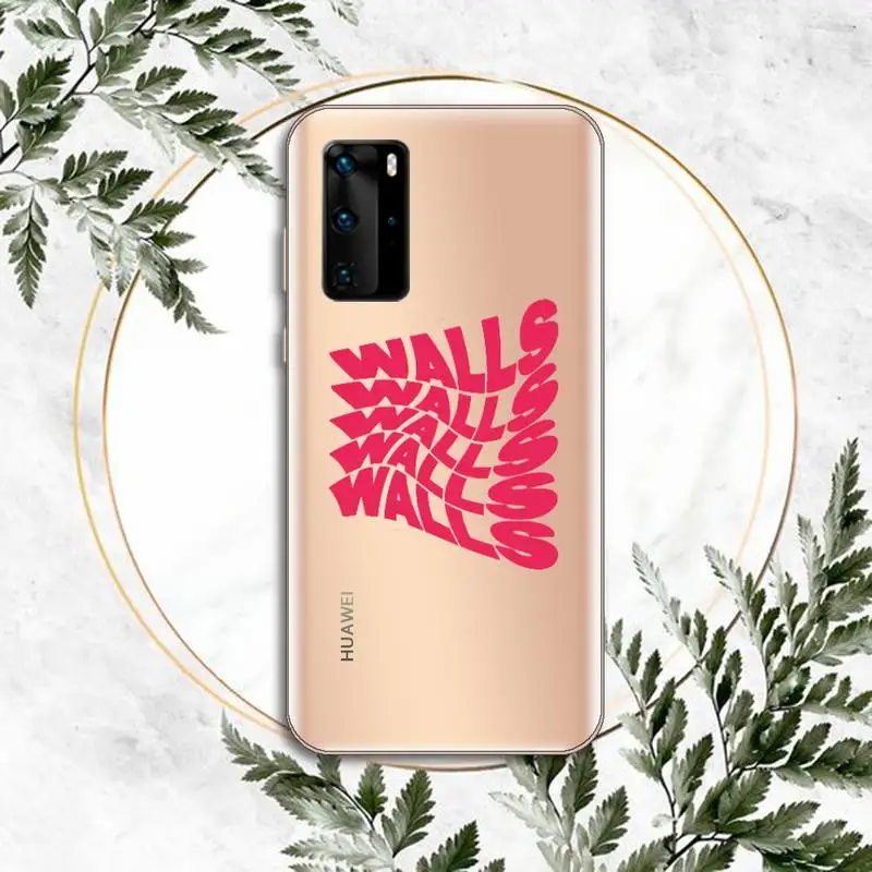 

One Direction Louis Tomlinson Clear Phone Case Clear Transparent for huawei honor P 40 30 20 lite Pro 10 i 8 9 x p smart 2019
