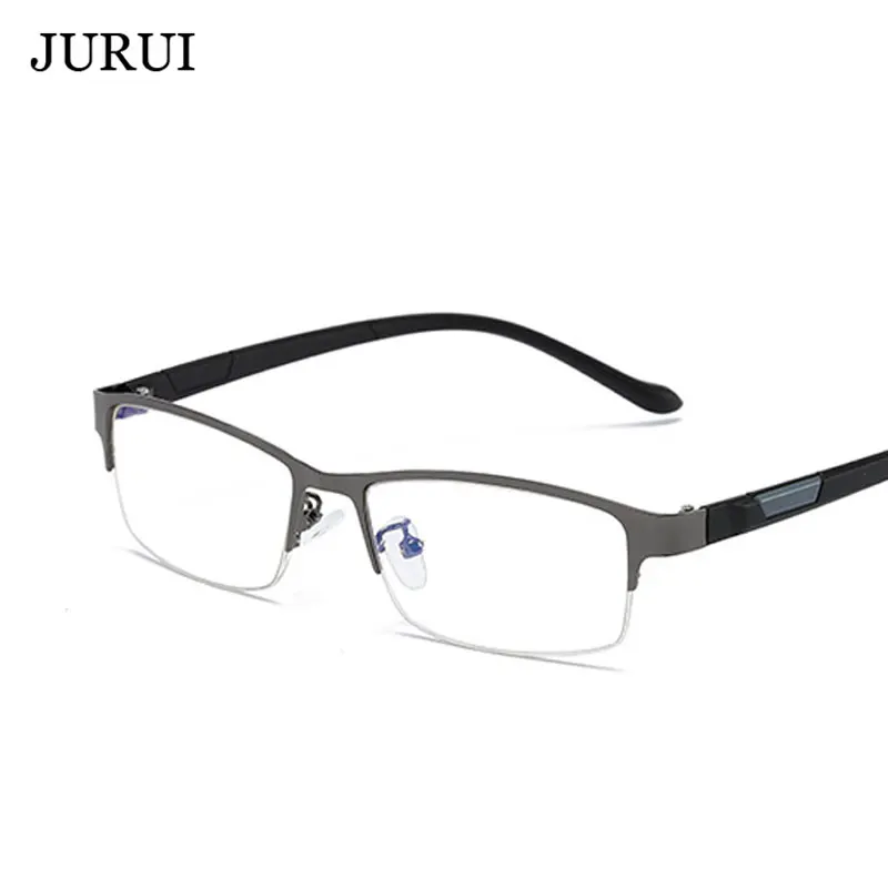 Высококачественная оправа для очков оптическая полуоправа квадратная мужчин и