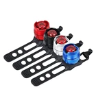 3 режима задние фары велосипеда MTB Водонепроницаемый USB фара горный Безопасность светильник светодиодный мигает шлем огни Велоспорт велосипед задний фонарь