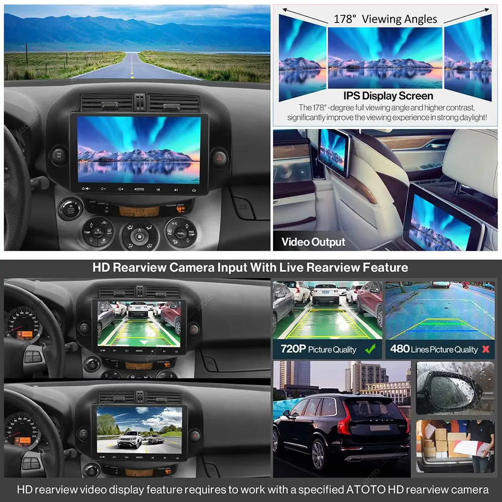 Bluetooth громкой связи и камера заднего вида 10 1 дюйма 2DIN автомобильный радио