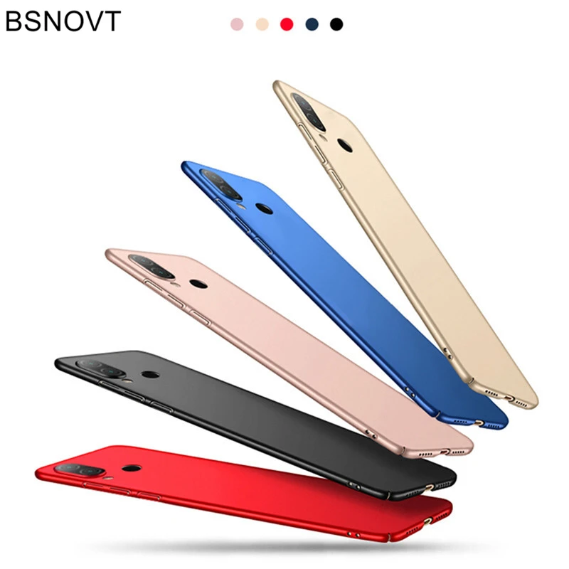 Чехол для Xiaomi Redmi Note 8T тонкий роскошный Ультратонкий гладкий жесткий чехол