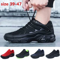 sneakers for men air sole running shoes mesh comfortable sneakers athletic training footwear plus size 39 47
