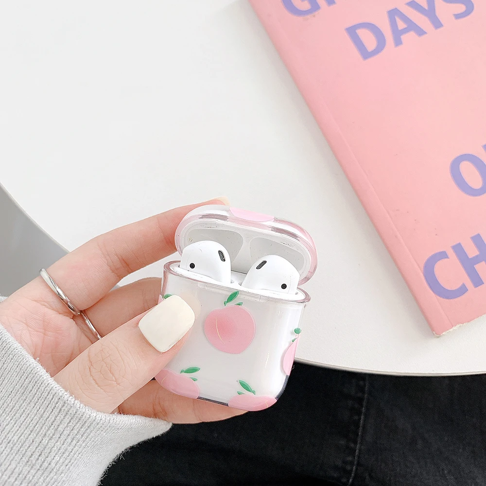 Cute Hard PC Earpods Case for Apple Airpods P[ro 2 1 Clear Cover Earphone Protective Coque for Airpod Air Pods Pro Funda Fundas images - 6