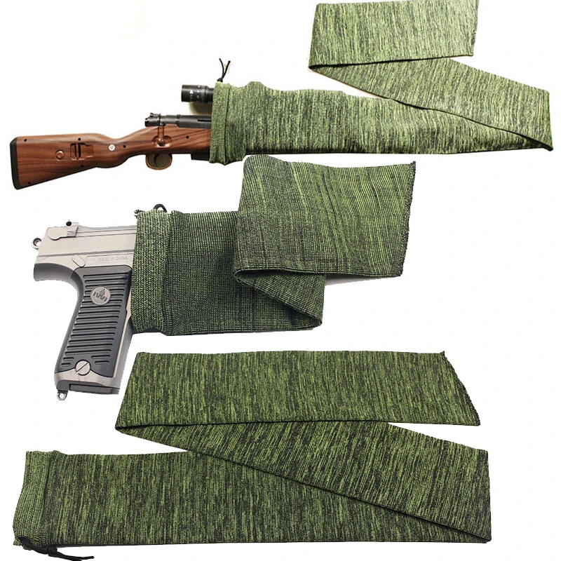 Archery Bow Case 36-140cm Length Silicone Treated Gun Sack Hunting Sock for Rifle guns Long Recurve Traditional Cover Bag |