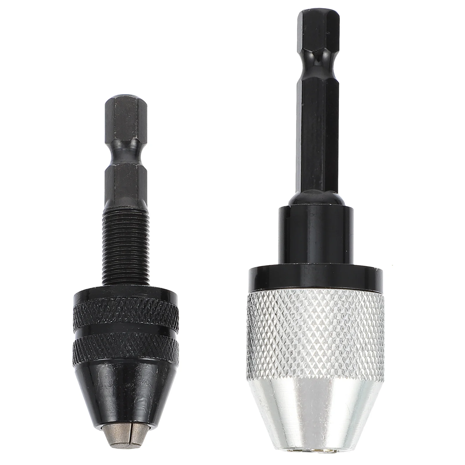 

2pcs Drill Chuck Hex Shaft Drill Chuck Fast Change Converter Drill Adapter