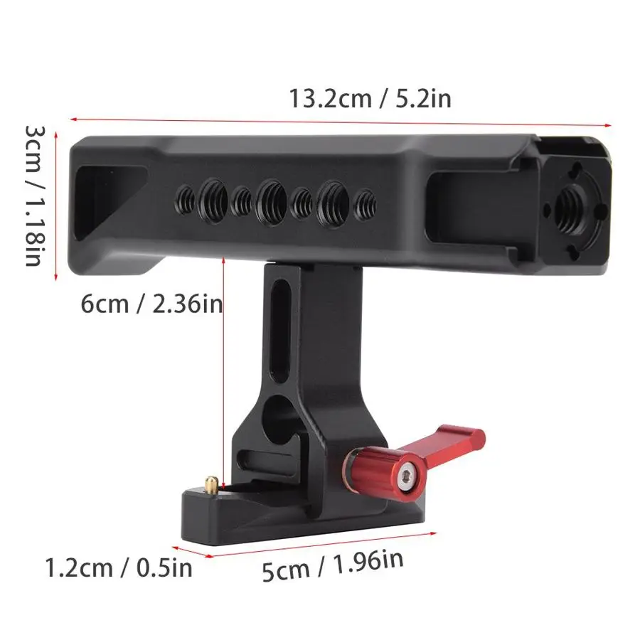Универсальная скользящая металлическая направляющая UURig R018 / R019 с верхней ручкой