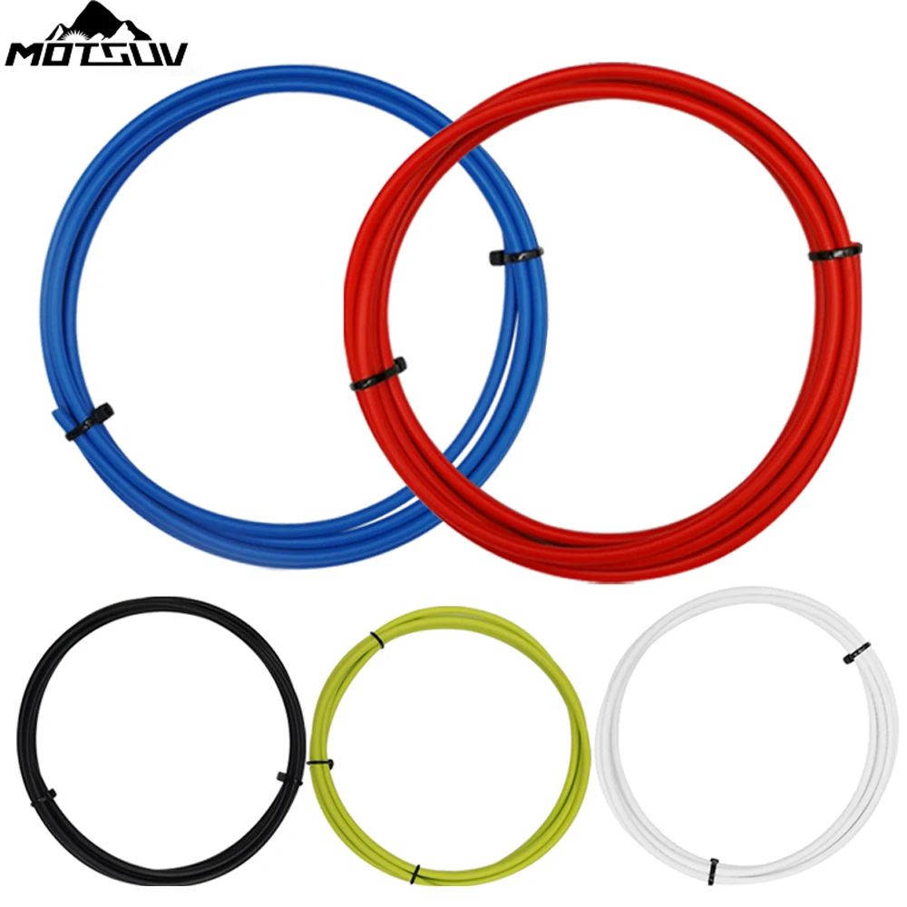 

MOTSUV Bicycle Cycling Bike Shift Gear Brake Cable Core Inner Wire derailleur line control line Set Derailleur Hose End Cap Part